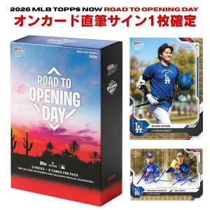 2026 Topps NOW Road to Opening Day MLB ���M�T�C�� 1���m�� �R���N�^�[�Y �{�b�N�X ��J�ĕ� �R�{�R�L ���X�ؘN�� RC ���{�a�^ ����@�� ����B�� �f���A���T�C�� 26������p������ ���� �g���J ���W��