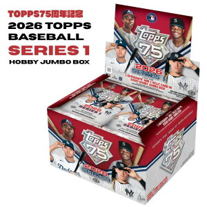 �m���M�T�C�� �����b�N�J�[�h�m��{�b�N�X�n2026 Topps Baseball Series 1 Hobby Jumbo Box 2026 �g�b�v�X �x�[�X�{�[�� �V���[�Y1 �z�r�[�W�����{�{�b�N�X �V�i ��������