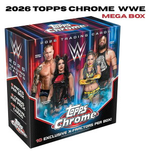 2026 Topps Chrome WWE Mega Box �g�b�v�X �N���[�� �v�����X �J�[�h ���K�{�b�N�X [nWo/�U�E���b�N/�X�g�[���R�[���h 30���N�L�O] ���M�T�C�� �󏭃p���������� �V�i �V�������N�t�� ��������