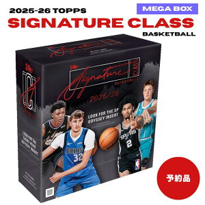 2025-26 Topps Signature Class Basketball Mega Box �g�b�v�X �V�O�l�`���[ �N���X �o�X�P�b�g�{�[�� ���K�{�b�N�X 1��(10�p�b�N����) Cooper Flagg �N�[�p�[�E�t���b�O ���[�L�[�J�[�h 150���x�[�X�Z�b�g �A��