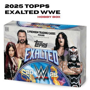 2025 Topps Exalted WWE Hobby Box ���M�T�C��2���{�����b�N�m�� John Cena�ŏI�͎��^ ������ WWE �g���J �{�b�N�X �V�i �V�������N�t�� ���J���i