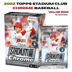 2022 Topps Stadium Club Chrome Baseball value�mBlaster�n Box MLB ���W���[���[�O �x�[�X�{�[�� �J�[�h �N���[�� �o�����[�m�u���X�^�[�{�b�N�X�n X�t���N�^�[ 4���m�� ��J�ĕ� ��ؐ��� �C�`���[ ���M�T�C