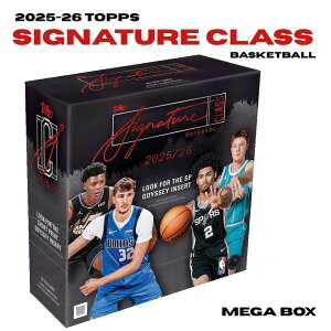 2025-26 Topps Signature Class Basketball Mega Box �g�b�v�X �V�O�l�`���[ �N���X �o�X�P�b�g�{�[�� ���K�{�b�N�X 1��(10�p�b�N����) Cooper Flagg �N�[�p�[�E�t���b�O ���[�L�[�J�[�h 150���x�[�X�Z�b�g �A��