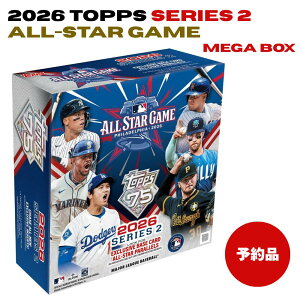 2026 Topps Series 2 Baseball All-Star Game Mega Box �g�b�v�X �V���[�Y2 �x�[�X�{�[�� �I�[���X�^�[�Q�[�� ���K�{�b�N�X ���W���[���[�O MLB ��J�ĕ� �J�[�h �g���J 75���N �L�O�C���T�[�g ���� �V�i �V��