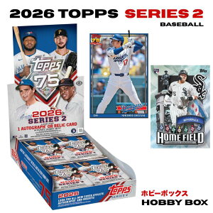2026 Topps Series 2 Baseball Hobby Box �g�b�v�X �V���[�Y2 �x�[�X�{�[�� �z�r�[�{�b�N�X MLB ���W���[���[�O �J�[�h 75���N�L�O�� 12����×20�p�b�N ���M�T�C�� or �����b�N �J�[�h1���m�� 1952�N������ �V