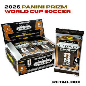 �y2026�NW�t�����z2026 Panini Prizm FIFA World Cup Soccer Trading Cards Retail Box �p�j�[�j �v���Y�� �T�b�J�[ ���[���h�J�b�v ���e�[���{�b�N�X 24 Count �J�E���^�[�f�B�X�v���C ���M�T�C�� �V���A�� ����p
