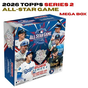 2026 Topps Series 2 Baseball All-Star Game Mega Box �g�b�v�X �V���[�Y2 �x�[�X�{�[�� �I�[���X�^�[�Q�[�� ���K�{�b�N�X ���W���[���[�O MLB ��J�ĕ� �J�[�h �g���J 75���N �L�O�C���T�[�g ���� �V�i �V��