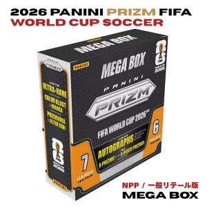 2026 PANINI PRIZM FIFA WORLD CUP SOCCER MEGA BOX NPP 1�{�b�N�X �p�j�[�j �v���Y�� ���[���h�J�b�v �T�b�J�[ �J�[�h ���K�{�b�N�X �ʏ탊�e�[���� Red Disco ����p������ �n�[�����h �y�� �T�C�� ���� �V�i 