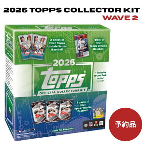 2026 Topps �R���N�^�[�L�b�g Wave 2 MLB NFL �g���[�f�B���O�J�[�h �{�b�N�X ����p�b�N&����p�������J�[�h���� �N���[�� �A�b�v�f�[�g �t���b�O�V�b�v ���؃T�v���C�t�� �X���[�u �g�b�v���[�_