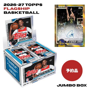2026-27 Topps Flagship Basketball Jumbo Box NBA���� �g���[�f�B���O�J�[�h �g�b�p�[�Y �o�X�P�b�g�{�[�� �W�����{�{�b�N�X ���M�T�C��1���������b�N(������)1�� �m�蕕�� �N�[�p�[�t���b�O ���u���� ��