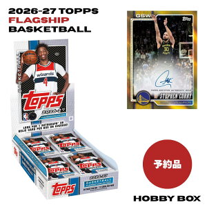 2026-27 Topps Flagship Basketball Hobby Box NBA���� �g���[�f�B���O�J�[�h �g�b�p�[�Y �o�X�P�b�g�{�[�� �z�r�[�{�b�N�X ���M�T�C��or�����b�N(������)1�� �m�蕕�� �N�[�p�[�t���b�O ���u���� ���j�X 