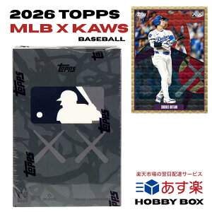 Topps MLB x KAWS 2026 �z�r�[�{�b�N�X MLB���� �g���[�f�B���O�J�[�h ��J�ĕ� �R�{�R�L ���X�ؘN�� ���M�T�C�� �C���T�[�g SSP �����A ����A�[�g ����R���{ BOX �g���J �V�i �V�������N�t�� ����
