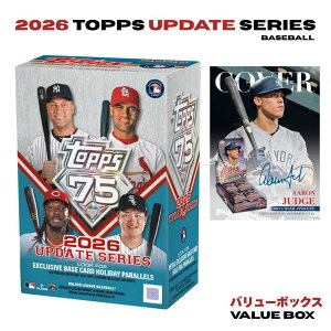 2026 Topps Update Series Baseball Value Box �g���[�f�B���O�J�[�h ���W���[���[�O MLB ��J�ĕ� �V�������N�t�����J���{�b�N�X �V�i �V�������N�t�� ��������