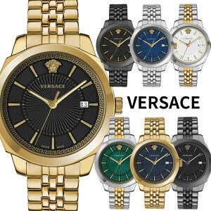 �m���{���������f���n�mVERSACE ���F���T�[�` ���F���T�[�`�F�n���F���T�[�` ���v �����Y ���F���T�[�` �r���v �����Y Icon Classic Mens Watch 42mm 5ATM �X�C�X���C�h ��������
