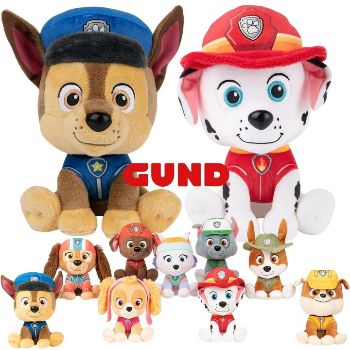 楽天市場】［日本未発売］［パウ・パトロール PAW PATROL］GUND社 