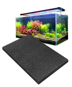 S.fields.inc 水槽スポンジフィルター 交換 自作 ろ過材 30×40×2cm アクアリウム 濾過 ウレタン