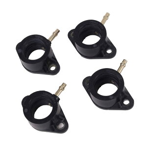 カワサキ 用 インテークマニホールド インテーク マニホールド インマニ 4個 セット キャブレター ホルダー Z400FX Z550FX Z400J KZ500 Z550 GT550 KZ1000LTD/GPz 等 メンテナンス 用品 社外品 交換 パ