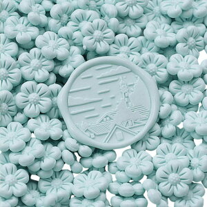 【150粒 花型 ぷっくり シーリングワックス】シーリングスタンプ 封蝋 手紙 レター 結婚式 招待状