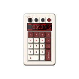 【お買い物マラソン限定！最大5%OFF対象】 8BitDo レトロ 18 メカニカル テンパッド、電卓モードをサポート、 Windows および Android 用 Bluetooth/2.4G/有線テンパッド