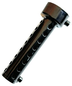 HTharros インナーサイレンサー バイク用 35mm ブラック 1本 騒音対策 汎用 バイク マフラー