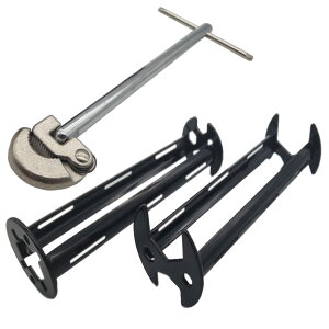 UTST シンクレンチ 工具 水栓スパナ 洗面台 蛇口 スパナ 水道 レンチ 工具 水回り 混合栓交換工具