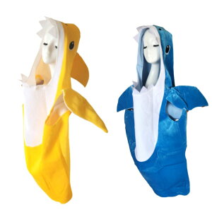 UTST 着ぐるみ サメ コスプレ 大人 おもしろ 衣装 鮫 ハロウィン コスチューム さめ 仮装 魚 コスプレ さかな 着ぐるみ