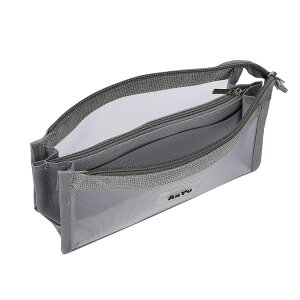 ペンケース 大容量 クリア メッシュ 多機能 文房具収納 筆箱 ペンポーチ