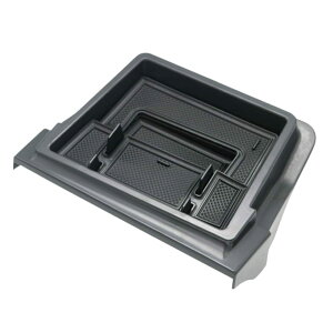 MAKUMINORS 互換 N-BOX ナビ 裏 ダッシュボード トレイ 車用 収納 ボックス JF3 JF4 小物入れ 内装 アクセサリー パーツ ブラック