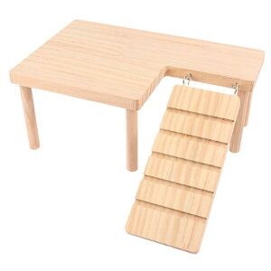 ideastore ハムスター 小動物 ステップ ステージ ハウス 木製踏み台 階段 遊び場 ストレス解消