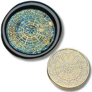 【シーリングスタンプ ヘッド 花窓】シーリングワックス 封蝋 招待状 結婚式