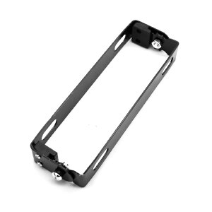 HAPPY SUGAR バイク ナンバー プレート フレーム ナンバー ステー 可動 バイク用 原付 中型 大型 ビッグスクーター