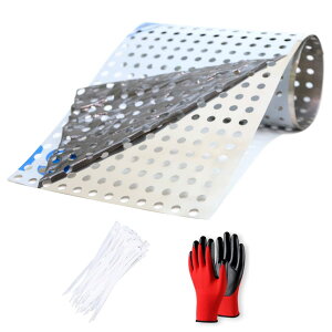 UME-STAR パンチングメタル ステンレス パンチングボード ベランダ 窓 園芸 落下防止 厚さ 0.3mm