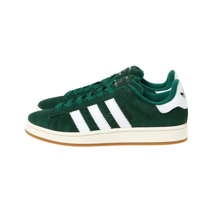adidas CAMPUS 00s(HR1467)【アディダス キャンパス00s】国内正規品 メンズ シューズ スニーカー フットウェア 靴 ストリート カジュアル 定番アイテム シンプル 合わせやすい スエード グリーン 26~28cm オールシーズン リサイクル素材 FIGURE アディダス ADIDAS キャンパス 緑 グリーン スニーカー