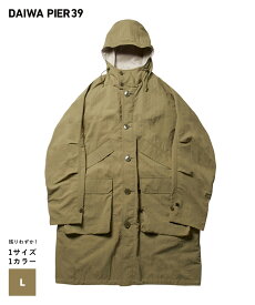 【ラスト1点 カーキ Lサイズ】DAIWA PIER39 TECH MIL REVERSIBLE OVERCOAT(BJ-27023)【ダイワピア39 テックミル リバーシブル オーバーコート】正規品 メンズ アウター ジャケット アウトドア カジュアル ストリート ファッション シンプル