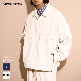 DAIWA PIER39 TECH TRUCKER JACKET CORDUROY (BJ-32022W)【ダイワピア39 テックトラッカージャケットコーデュロイ】正規品 メンズ アウター カジュアル 22AW 秋冬S~XL ホワイト 4thDP39 ギフトラッピングOK