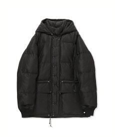 Eddie Bauer Black Tag Collection Kara Koram Parka(EB0102-M1001)【エディーバウアーブラックタグコレクション カラコラムパーカー】国内正規品 メンズ アウター ダウンジャケット ストリート カジュアル シンプル ミリタリー ナイロン シルク ブラック M/L/XL