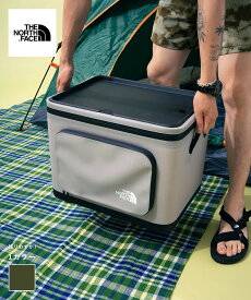 【残りオリーブのみ】THE NORTH FACE Fieludens Gear Container(NM82235)【ノースフェイス フィルデンスギア コンテナ】正規品 バッグ コンテナ アウトドア キャンプ レジャー 釣り バーベキュー BBQ 花火 野外 宿泊 コンテナ 収納 40L