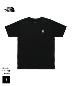 THE NORTH FACE S/S Small Box Logo Tee(NT32147)【ノースフェイス スモールボックスロゴTシャツ】ユニセックス メンズ レディース トップス 半袖 シンプル モノトーン 使い勝手◎ 速乾 静電気ケア サステナブル ブラック ギフトラッピングOK