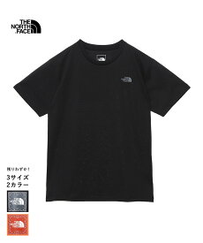 THE NORTH FACE S/S Bandana Square Logo Tee (NTW32349)【ノースフェイス ショートスリーブ バンダナ スクエアロゴ Tシャツ】23SS 国内正規品 レディース トップス 半袖 バックプリント カジュアル シンプル ホワイト ブラック オレンジ ネイビー S~L