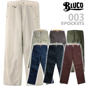 10％OFFセール BLUCO ブルコ ワークパンツ OL-003 メンズ 5ポケット チノパン ストレート BLUCO WORK GARMENT STANDARD WORK PANTS【送料無料】