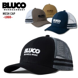 セール BLUCO ブルコ メッシュキャップ 1406 BLUCO WORK GARMENT ブルコワークガーメント 6 MESH CAP -LOGO-