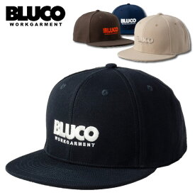 BLUCO ブルコ 6パネルベースボールキャップ 1413 BLUCO WORK GARMENT ブルコワークガーメント 6PANEL CAP -Logo-