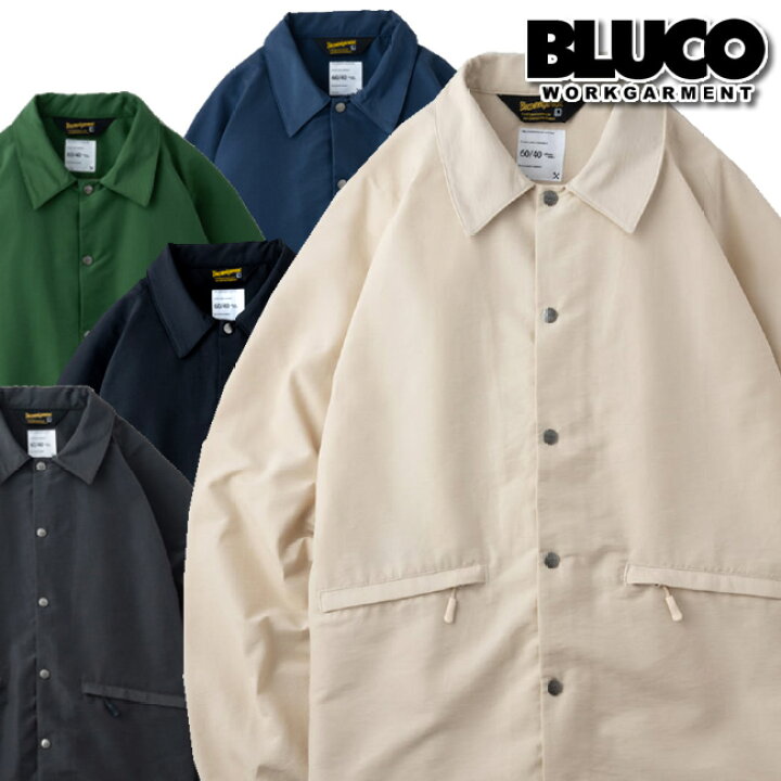 楽天市場】セール BLUCO ブルコ 60/40クロス コーチジャケット 141-31  