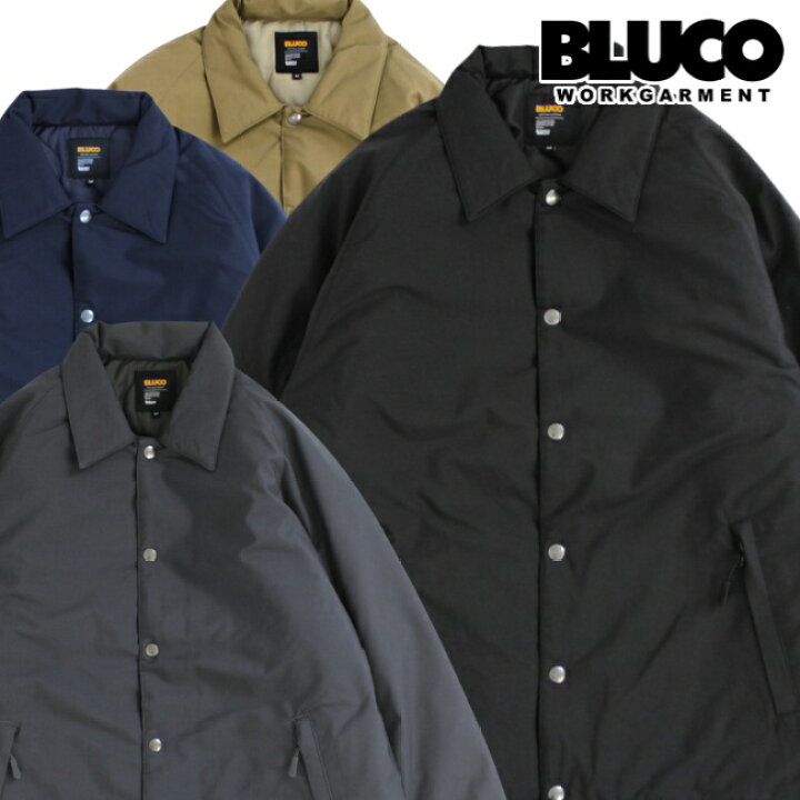 楽天市場】セール BLUCO ブルコ コーチジャケット キルティング T/C 