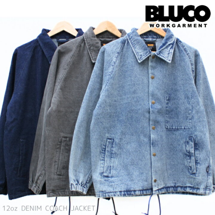 楽天市場】BLUCO ブルコ 12ozデニムコーチジャケット 151-31-026 