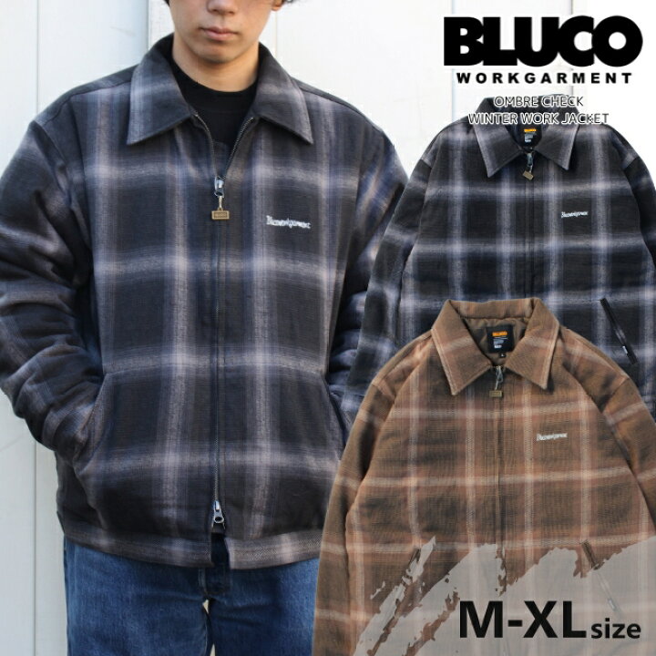 楽天市場】スーパーセール BLUCO ブルコ オンブレチェックワーク 