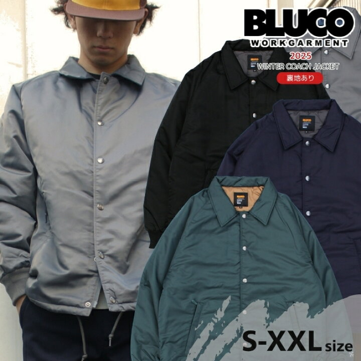 楽天市場】スーパーセール BLUCO ブルコ ウィンターコーチジャケット 