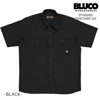 楽天市場】bluco ワークシャツ（カラーブラック）の通販