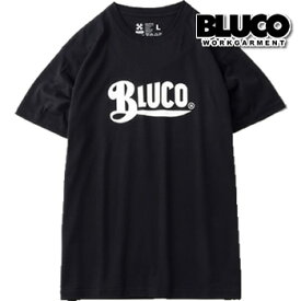 新作入荷 BLUCO ブルコ 半袖 Tシャツ PRINT TEE -LOGO- BLUCO WORK GARMENT ブルコワークガーメント ネコポス発送のみ送料無料