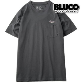 BLUCO ブルコ 半袖 Tシャツ POCKET TEE -SCRIPT- BLUCO WORK GARMENT ブルコワークガーメント ネコポス発送のみ送料無料